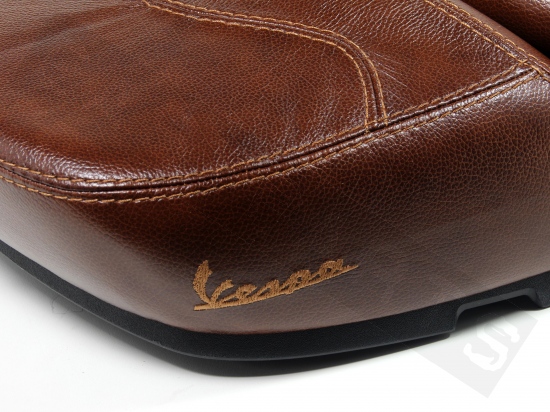 Buddyseat Real Leather Brown Vespa LXV 